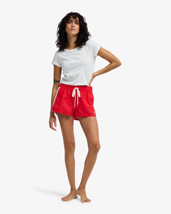 1 Daily - T-Shirt ajust&eacute; pour Femme Blanc EBJKT00120 Billabong