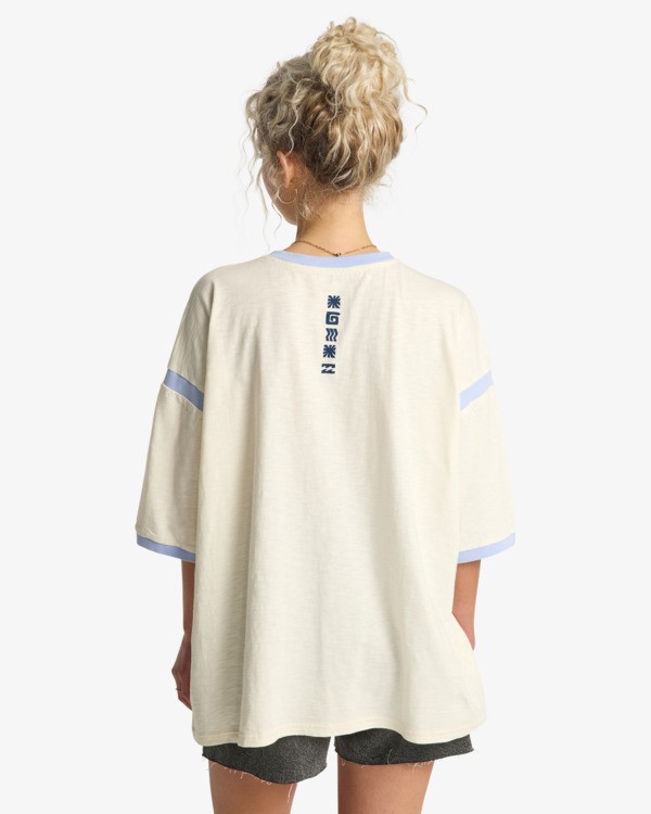 2 Water Dreams - Enganliegendes T-Shirt f&uuml;r Frauen Weiss EBJKT00123 Billabong