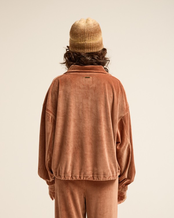 2 Coffee Time Marron EBJKT00126 Billabong