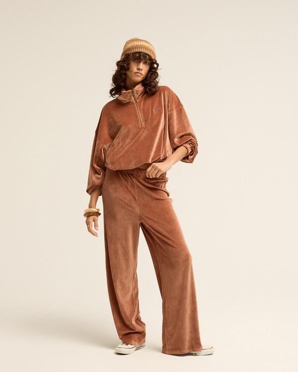 1 Coffee Time Marron EBJKT00126 Billabong