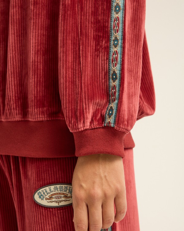 5 Since 73 Kendall Cord Red EBJKT00131 Billabong