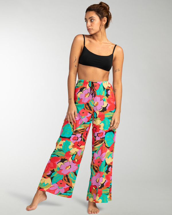 2 Beach Spirit - Wide Leg Trousers for Women Multi EBJNP00103 Billabong