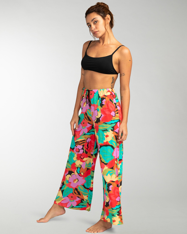 4 Beach Spirit - Wide Leg Trousers for Women Multi EBJNP00103 Billabong