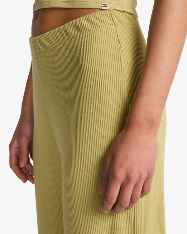 4 Keep It Straight - Full Length Trousers for Women Green EBJNP00134 Billabong