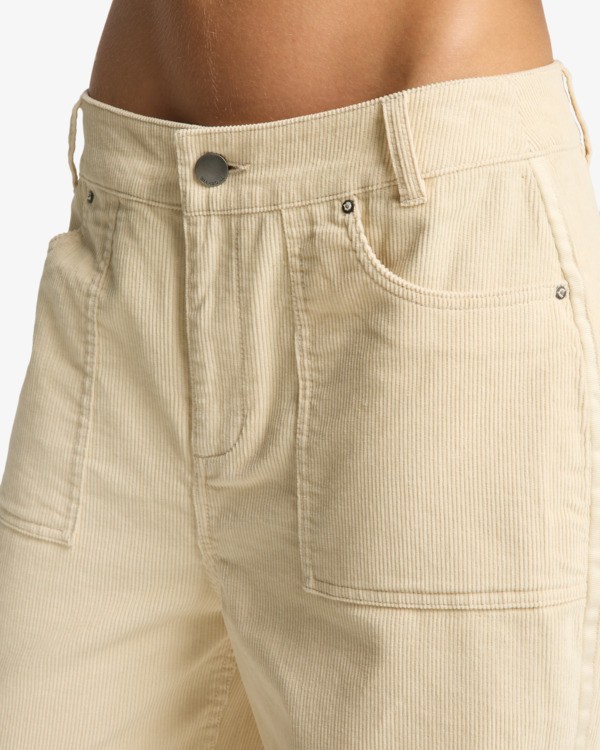 3 Sea Tone - Wide Leg Trousers for Women White EBJNP00139 Billabong