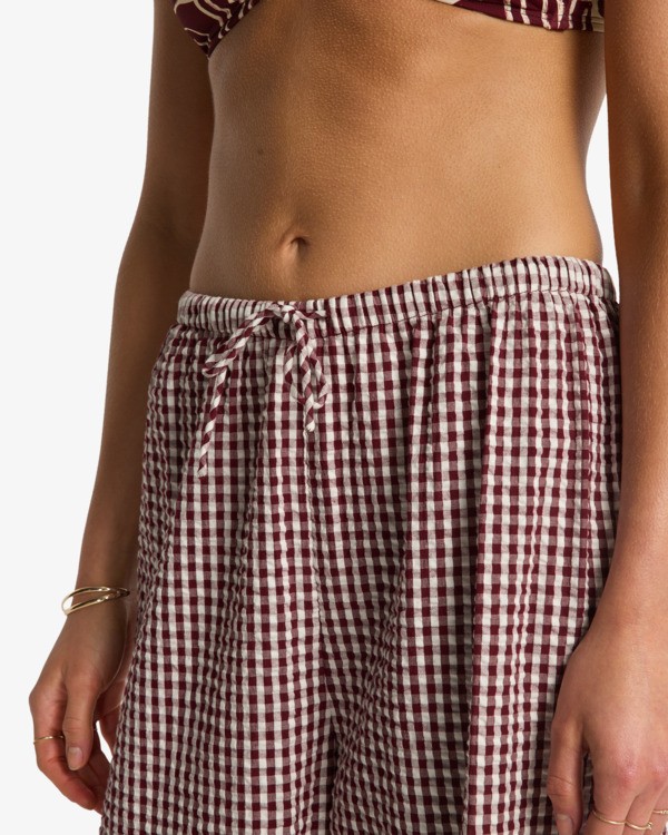 4 Beach Spirit - Wide Leg Trousers for Women Red EBJNP00141 Billabong