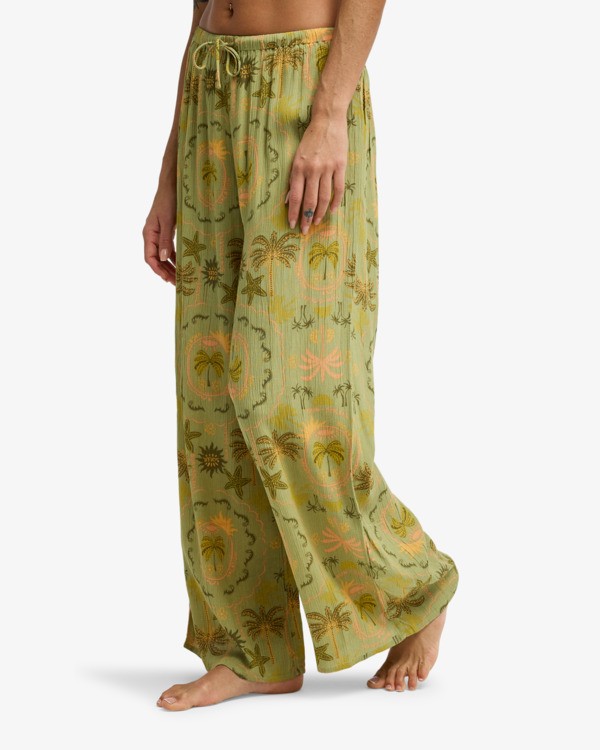 3 Beach Spirit - Pantalon ample pour Femme Beige EBJNP00141 Billabong