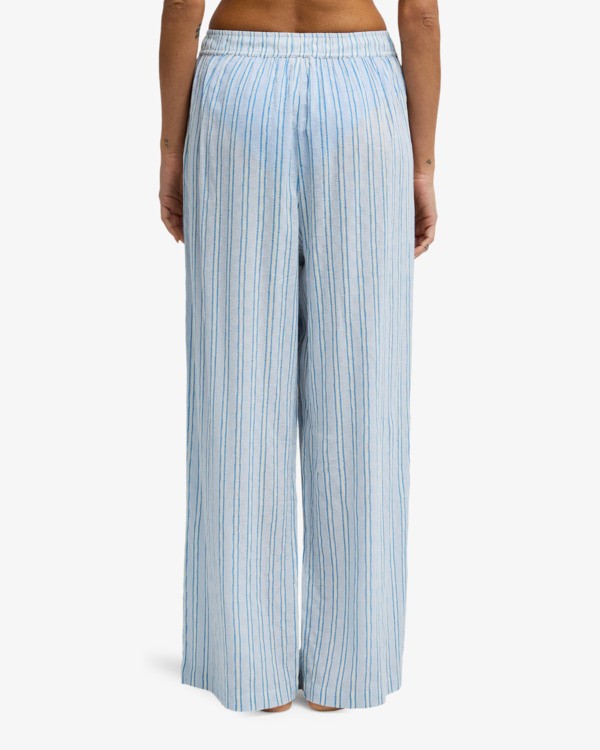 2 Boyfriend - Elastische Hose f&uuml;r Frauen Blau EBJNP00144 Billabong