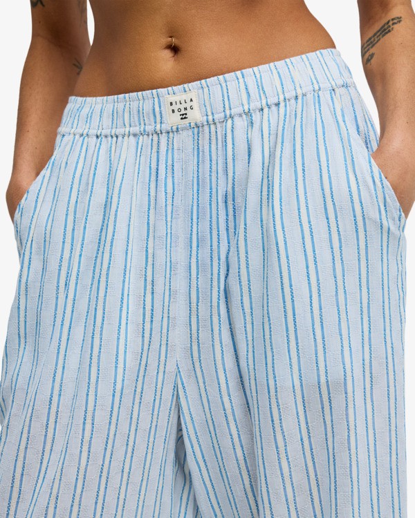 4 Boyfriend - Elastische Hose f&uuml;r Frauen Blau EBJNP00144 Billabong