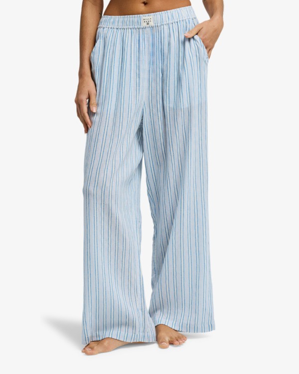 0 Boyfriend - Elastische Hose f&uuml;r Frauen Blau EBJNP00144 Billabong