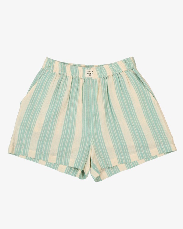 0 Boyfriend Short - Shorts mit elastischem Bund für Frauen Grün EBJNS00116 Billabong