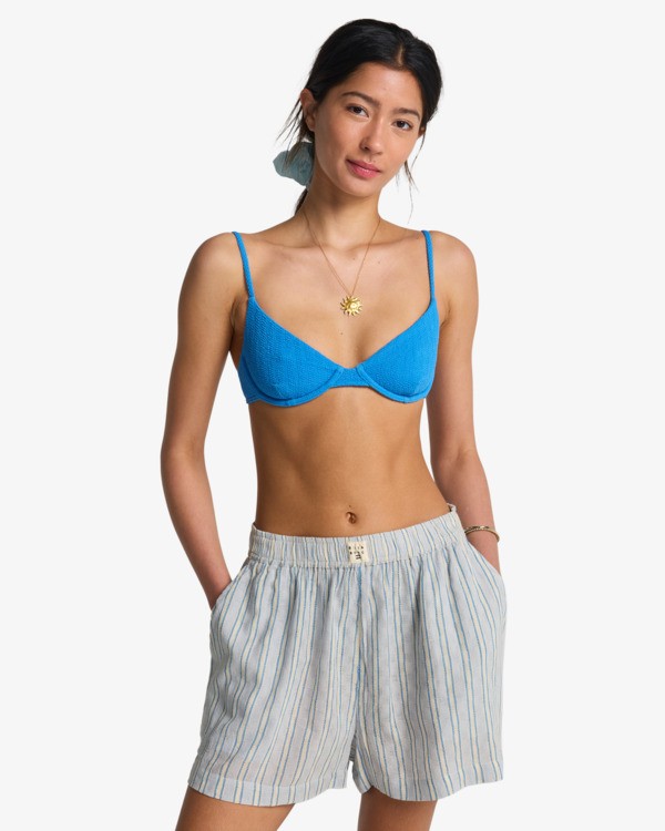 0 Boyfriend - Elasticated Shorts for Women Blue EBJNS00120 Billabong