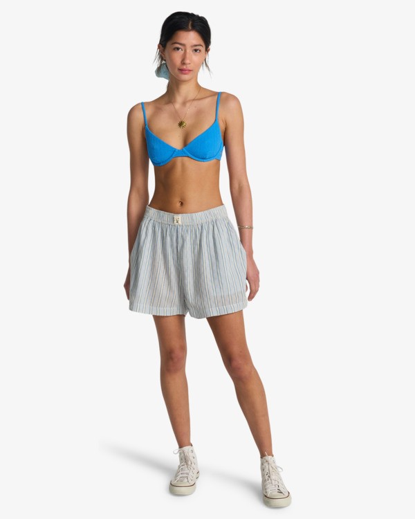 1 Boyfriend - Elasticated Shorts for Women Blue EBJNS00120 Billabong