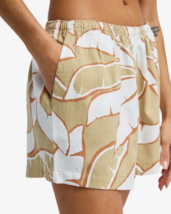 4 Sun Fade - Cal&ccedil;&otilde;es el&aacute;sticos para Mulher Marrom EBJNS00122 Billabong
