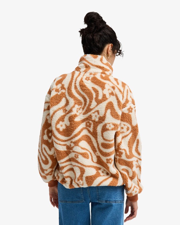 2 Time Off - Pullover Sweatshirt for Women Brown EBJPF00112 Billabong