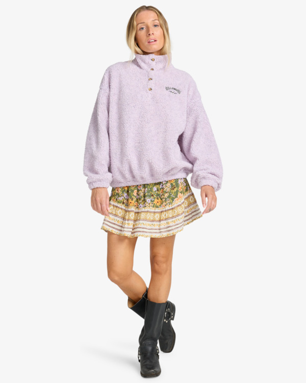 2 Run The Road - Sudadera para mujer Violeta EBJPF00113 Billabong