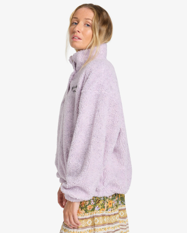 4 Run The Road - Sudadera para mujer Violeta EBJPF00113 Billabong