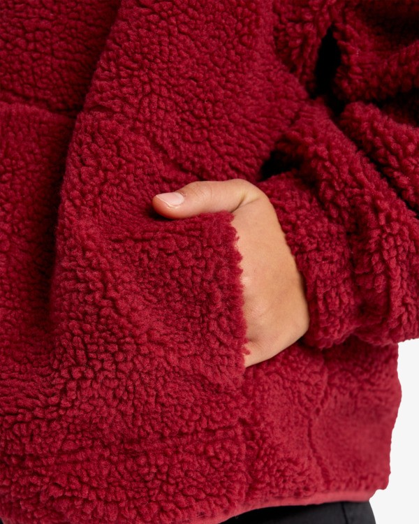 6 Travel The World - Sherpa-Fleece für Frauen Rot EBJPF00114 Billabong