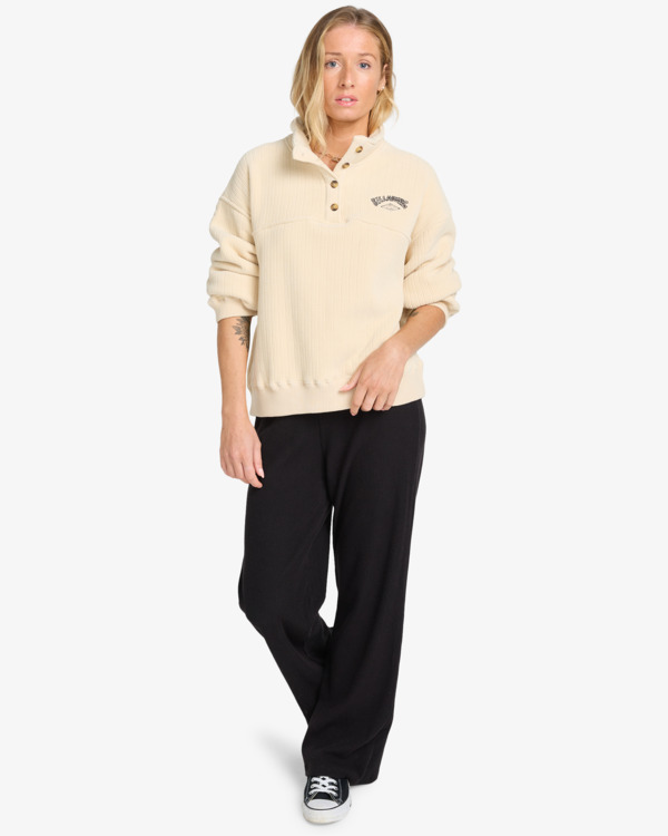 1 All Mine - Sudadera para mujer Blanco EBJPF00115 Billabong