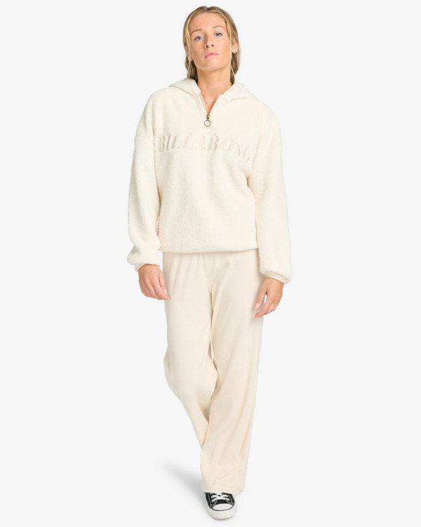 1 Ready To Go - Polar fleece voor Dames White EBJPF00117 Billabong