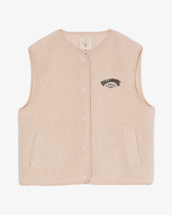 10 Be Happy White EBJPF00118 Billabong