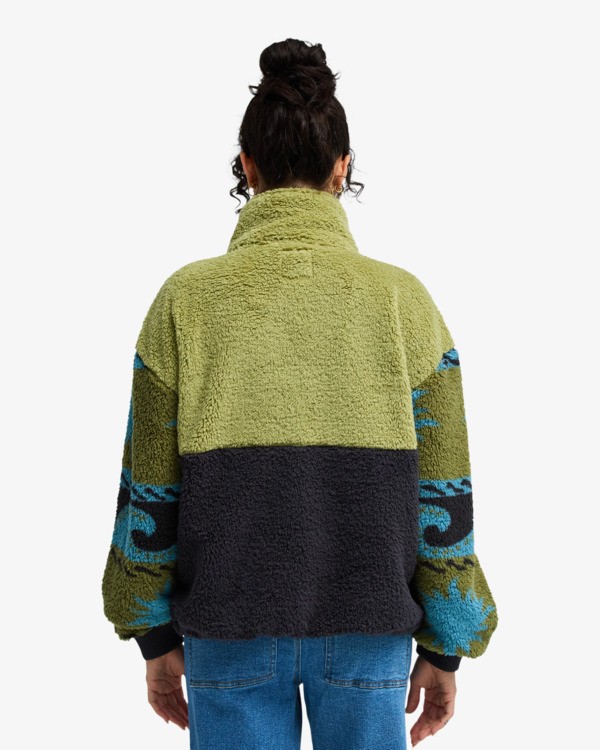 2 Time Off - Half Zip Fleece for Women Beige EBJPF00124 Billabong