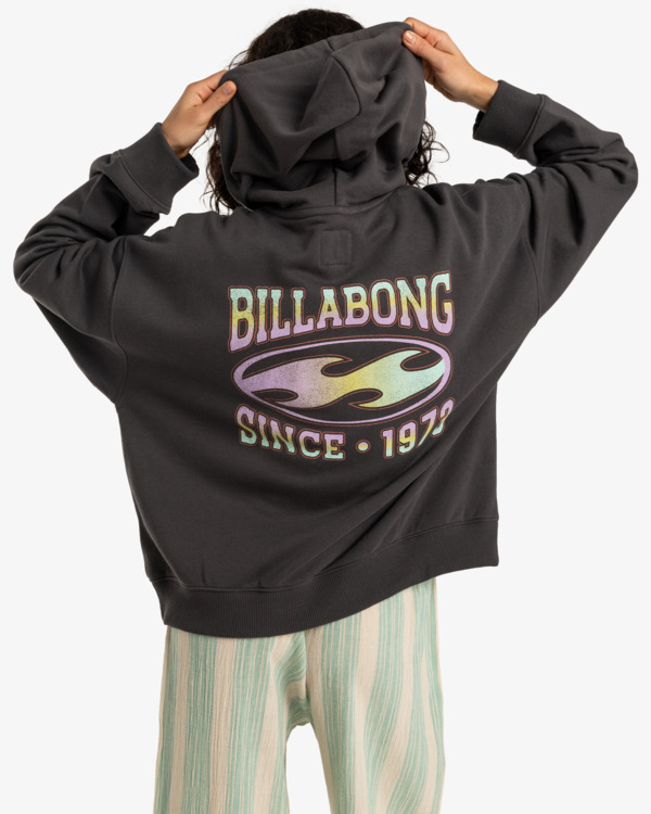 3 Nices Vibes - Full Zip Hoodie for Women Black EBJSF00163 Billabong