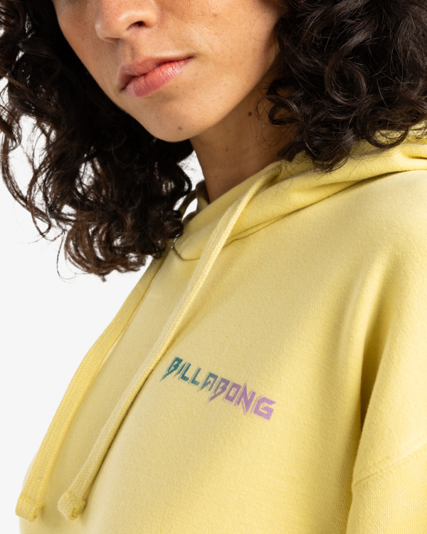 1 Retro Dreams - Kapuzenpulli für Frauen Gelb EBJSF00166 Billabong