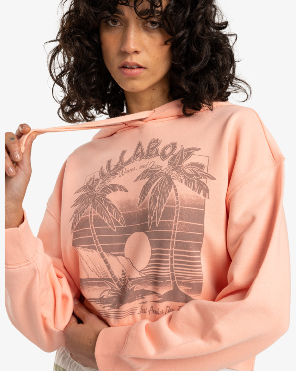 1 Sunset Memories - Hoody voor Dames Pink EBJSF00167 Billabong