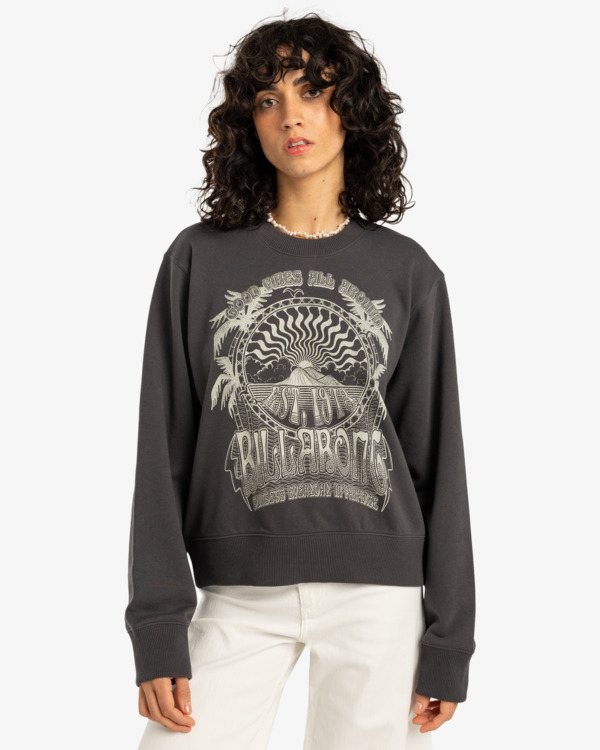 0 Good Vibes - Sweatshirt für Frauen Schwarz EBJSF00170 Billabong