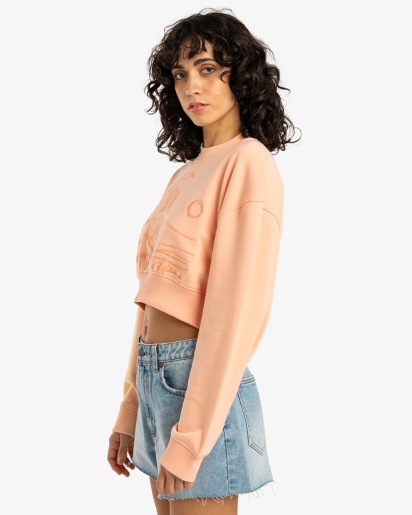 4 Last Session - Pullover Sweatshirt for Women Pink EBJSF00173 Billabong