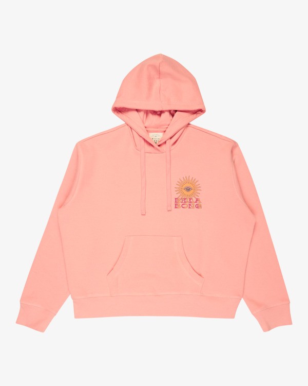 0 Sol Vibes - Kapuzenpulli für Frauen Rosa EBJSF00178 Billabong