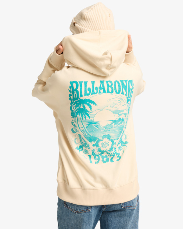 2 More Rides - Kapuzenpulli für Frauen Weiss EBJSF00179 Billabong