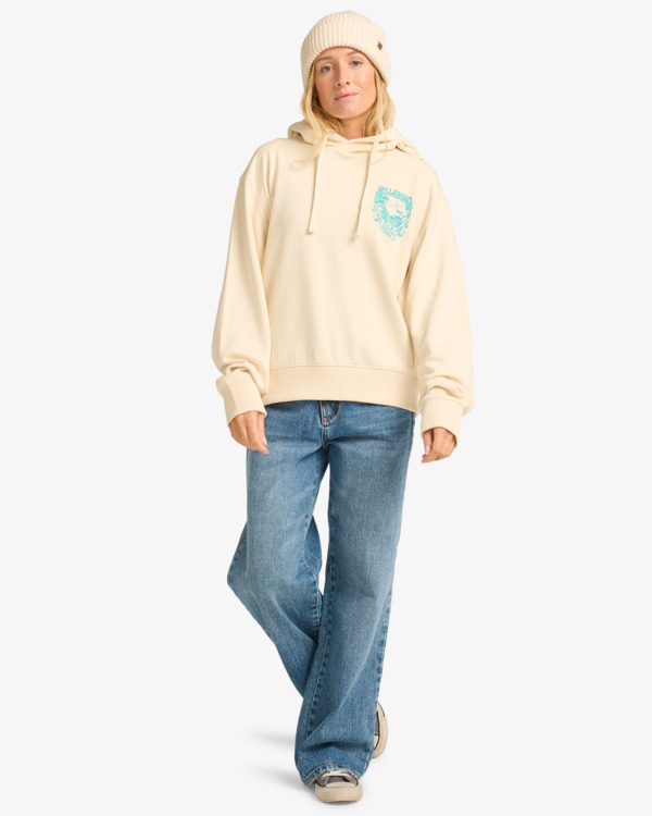 1 More Rides - Kapuzenpulli für Frauen Weiss EBJSF00179 Billabong