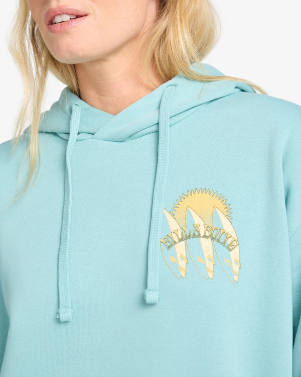 4 Ready And Set - Hoodie for Women Blue EBJSF00184 Billabong