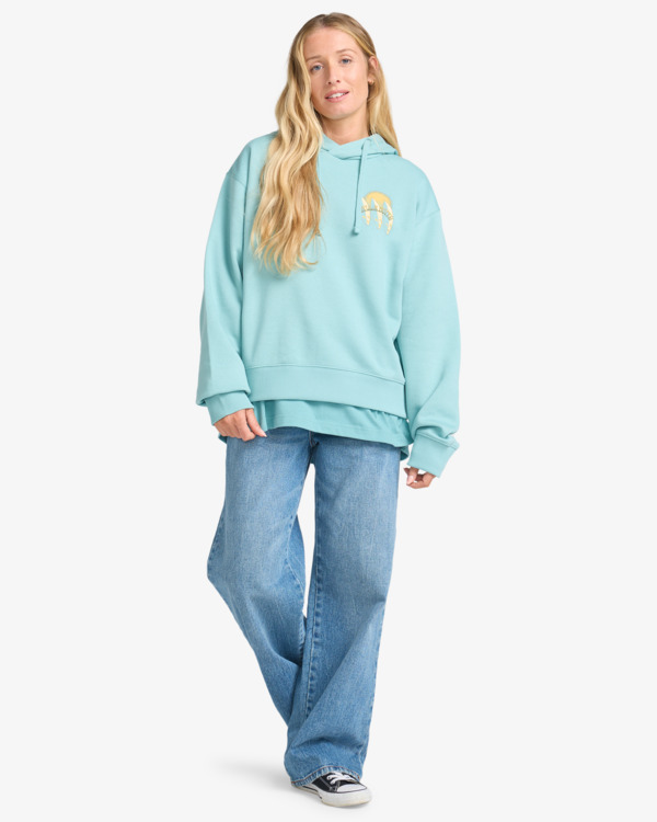 1 Ready And Set - Hoodie for Women Blue EBJSF00184 Billabong