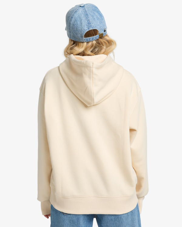 2 Aguila - Felpa con cappuccio da Donna White EBJSF00186 Billabong