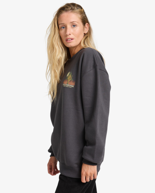 3 Desert Break - Sweater voor Dames Black EBJSF00189 Billabong