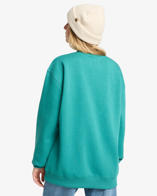 3 Alvarado - Sweater voor Dames Green EBJSF00190 Billabong