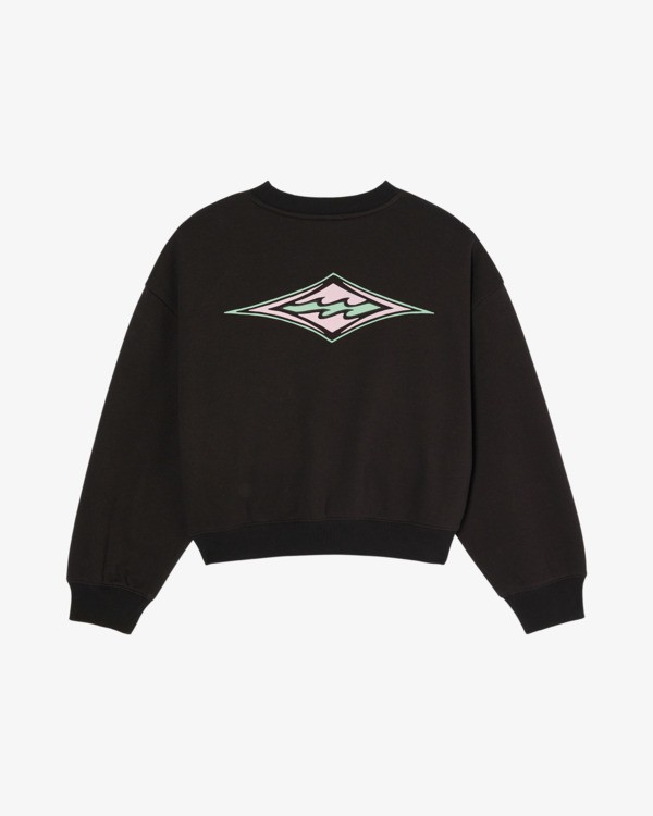 6 HERITAGE CREW Musta EBJSF00203 Billabong