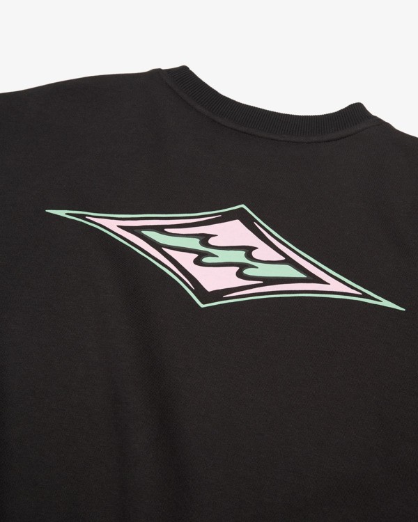 8 HERITAGE CREW Musta EBJSF00203 Billabong