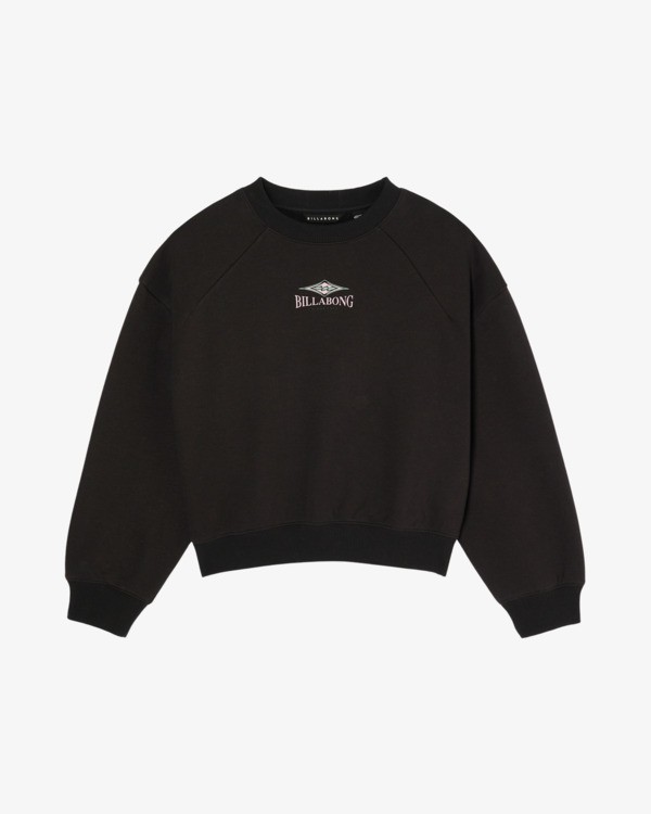 5 HERITAGE CREW Musta EBJSF00203 Billabong