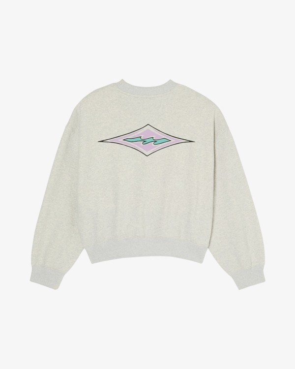 6 HERITAGE CREW Harmaa EBJSF00203 Billabong
