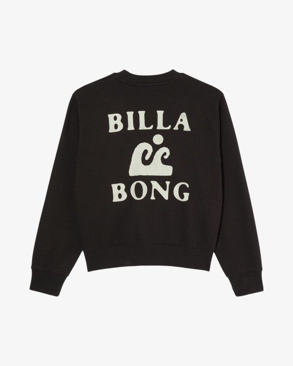 6 SURFING IN TOWN CREW Musta EBJSF00204 Billabong