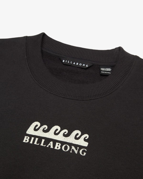 7 SURFING IN TOWN CREW Musta EBJSF00204 Billabong