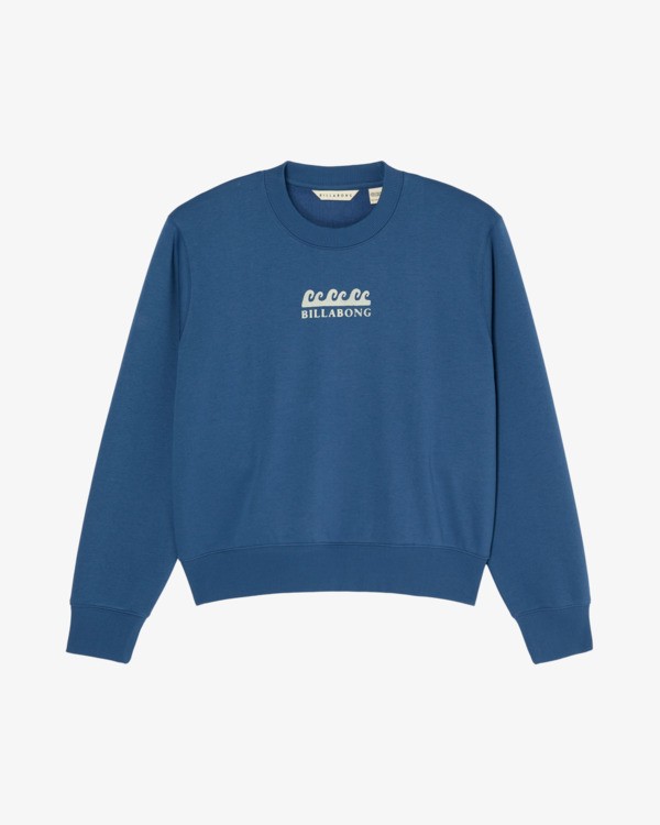 6 SURFING IN TOWN CREW Sininen EBJSF00204 Billabong