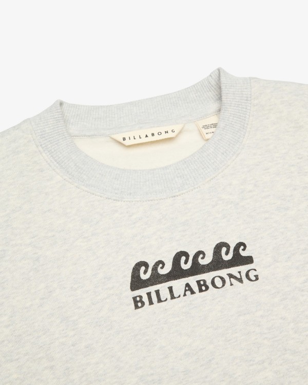 7 SURFING IN TOWN CREW Harmaa EBJSF00204 Billabong