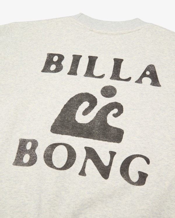 8 SURFING IN TOWN CREW Harmaa EBJSF00204 Billabong