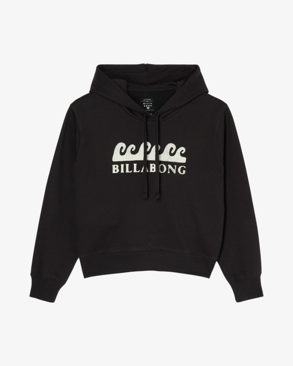 5 SURFING IN TOWN HOOD Musta EBJSF00205 Billabong