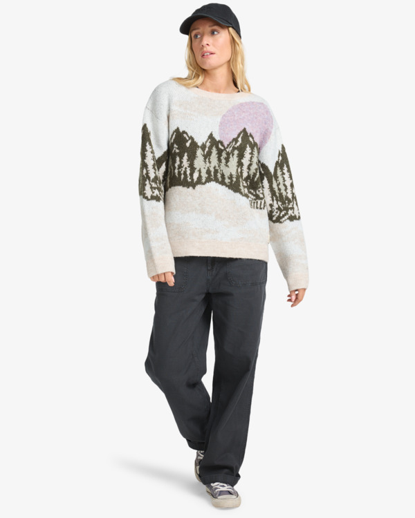 1 Camp - Pull pour Femme Blanc EBJSW00134 Billabong